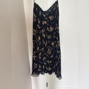 Vintage Y2K DKNY 90s print maxi skirt